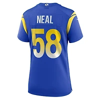 Women's Nike Eli Neal  Royal Los Angeles Rams Game Jersey