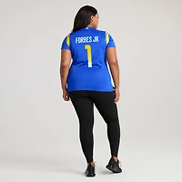 Women's Nike Emmanuel Forbes Jr.  Royal Los Angeles Rams Team Game Jersey
