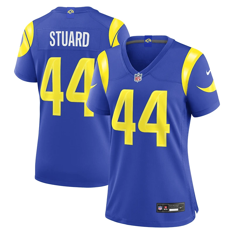 Maillot de match Nike Grant Stuard Royal Los Angeles Rams pour femmes