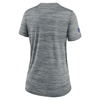Women's Nike Gray Los Angeles Rams Sideline Velocity Dri-FIT T-Shirt