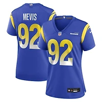 Women's Nike Harrison Mevis  Royal Los Angeles Rams Team Game Jersey