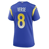 Maillot Nike Jared Verse Royal pour femme des Los Angeles Rams