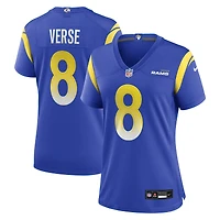 Women's Nike Jared Verse  Royal Los Angeles Rams Team Game Jersey