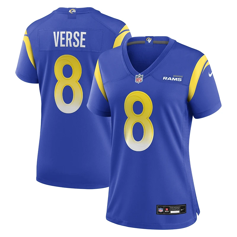 Women's Nike Jared Verse Royal Los Angeles Rams Team Game Jersey