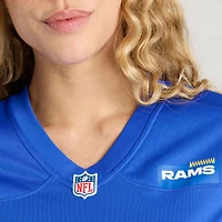 Women's Nike Jarquez Hunter  Royal Los Angeles Rams Team Game Jersey