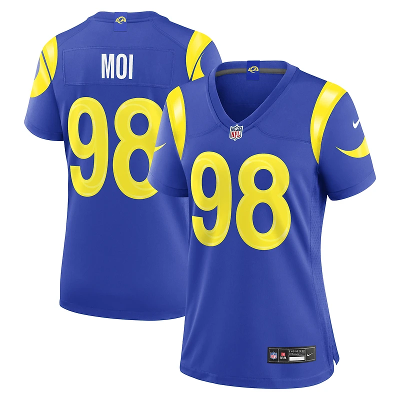 Women's Nike Jaxson Moi  Royal Los Angeles Rams Team Game Jersey