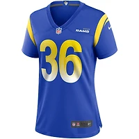 Maillot de joueur retraité Nike Jerome Bettis Royal Los Angeles Rams Game pour femme