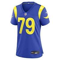 Women's Nike Keagen Trost Royal Los Angeles Rams Team Game Jersey