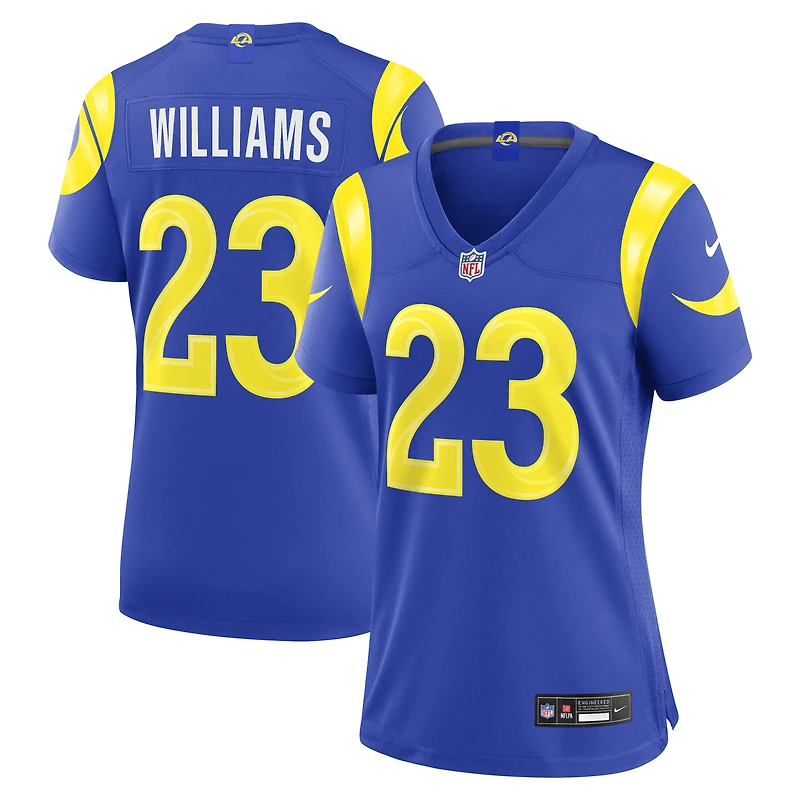 Women's Nike Kyren Williams Royal Los Angeles Rams Game Jersey