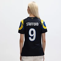 Women's Nike Matthew Stafford Midnight Blue Los Angeles Rams 2025 Rivalries Collection Game Jersey