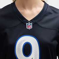 Women's Nike Matthew Stafford Midnight Blue Los Angeles Rams 2025 Rivalries Collection Game Jersey