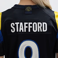 Women's Nike Matthew Stafford Midnight Blue Los Angeles Rams 2025 Rivalries Collection Game Jersey