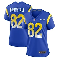 Maillot de match Nike Miller Forristall Royal Los Angeles Rams pour femme