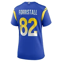 Maillot de match Nike Miller Forristall Royal Los Angeles Rams pour femme