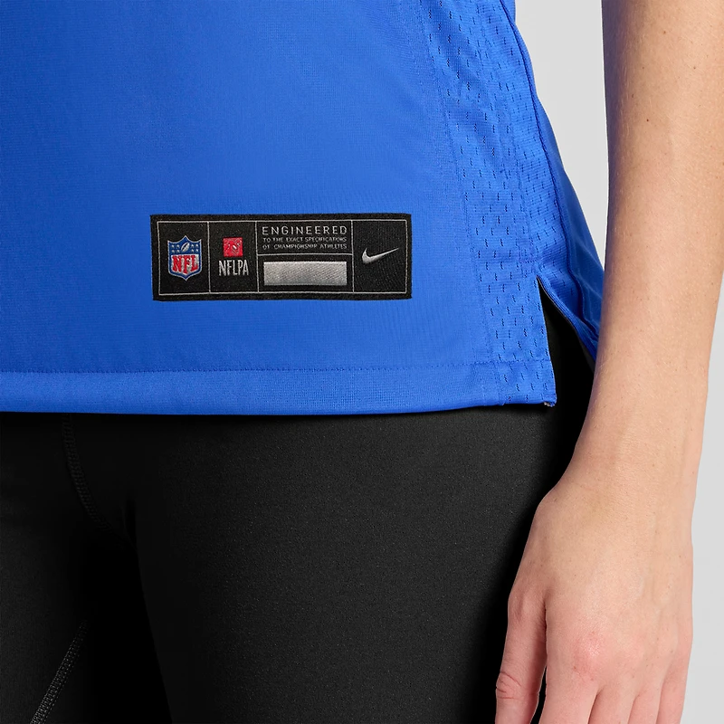 Maillot Nike Nate Landman Royal pour femme des Los Angeles Rams