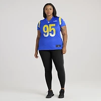 Women's Nike Poona Ford  Royal Los Angeles Rams Team Game Jersey