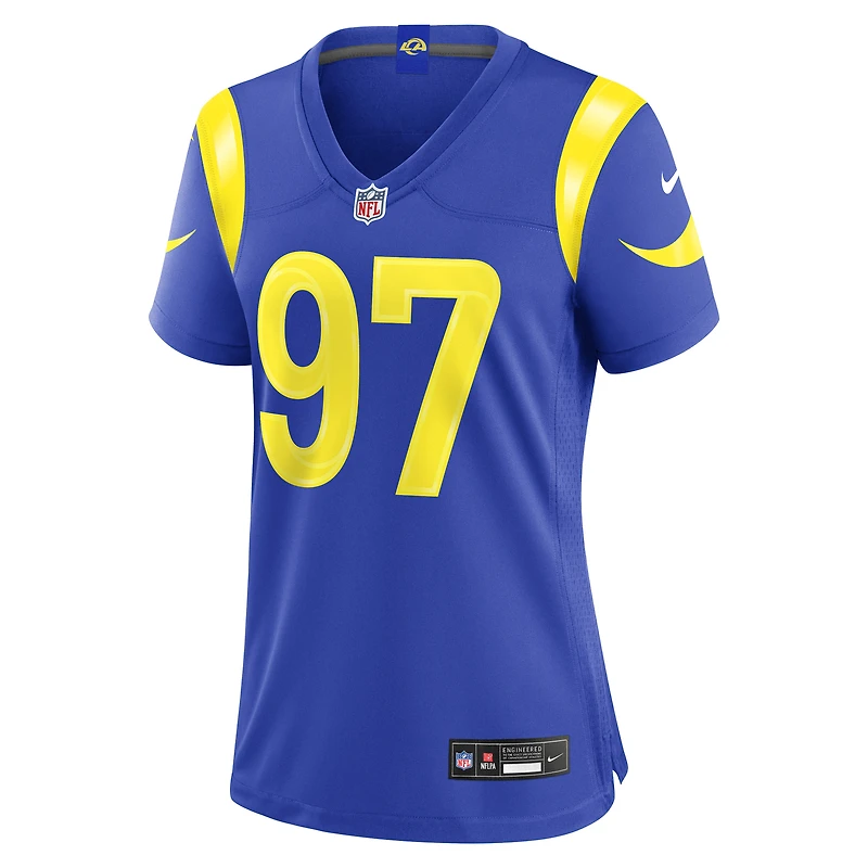 Women's Nike Poona Ford Royal Los Angeles Rams Team Game Jersey