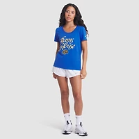 Women's Nike Royal Los Angeles Rams 2025 Rivalries Collection Slub Dri-FIT T-Shirt