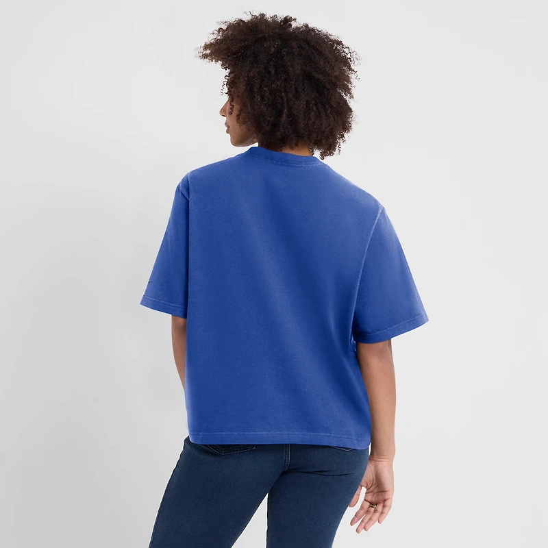 Women's Nike Royal Los Angeles Rams Glory Arch Boxy T-Shirt