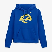 Women's Nike Royal Los Angeles Rams Primetime Club Hoodie