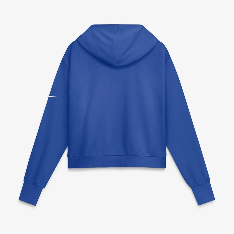 Women's Nike Royal Los Angeles Rams Primetime Full-Zip Hoodie