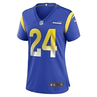 Maillot de match Nike Royce Freeman Royal Los Angeles Rams pour femme
