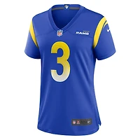 Women's Nike Sam Wiglusz  Royal Los Angeles Rams Game Jersey