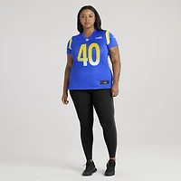 Maillot Nike Tony Fields Royal Los Angeles Rams Team Game pour femme