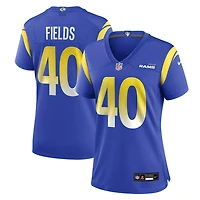 Maillot Nike Tony Fields Royal Los Angeles Rams Team Game pour femme
