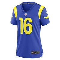 Women's Nike Tru Edwards Royal Los Angeles Rams Team Game Jersey
