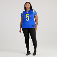 Women's Nike Tutu Atwell Royal Los Angeles Rams Home Game Jersey
