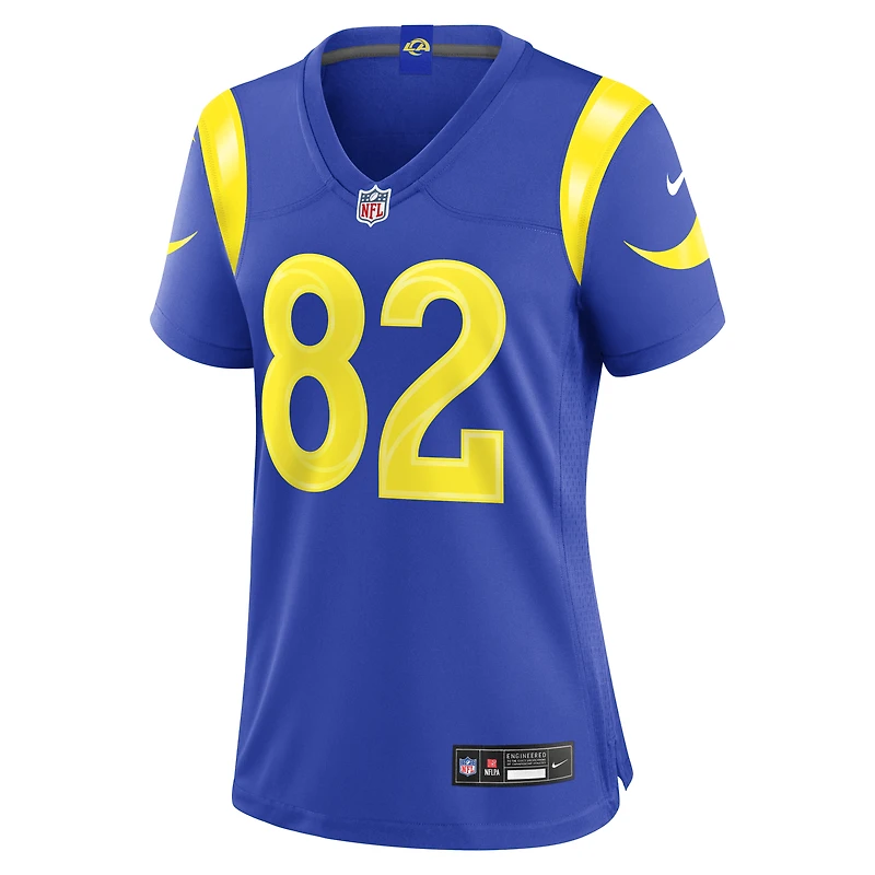 Maillot de match Nike Tyler Scott Royal Los Angeles Rams pour femme