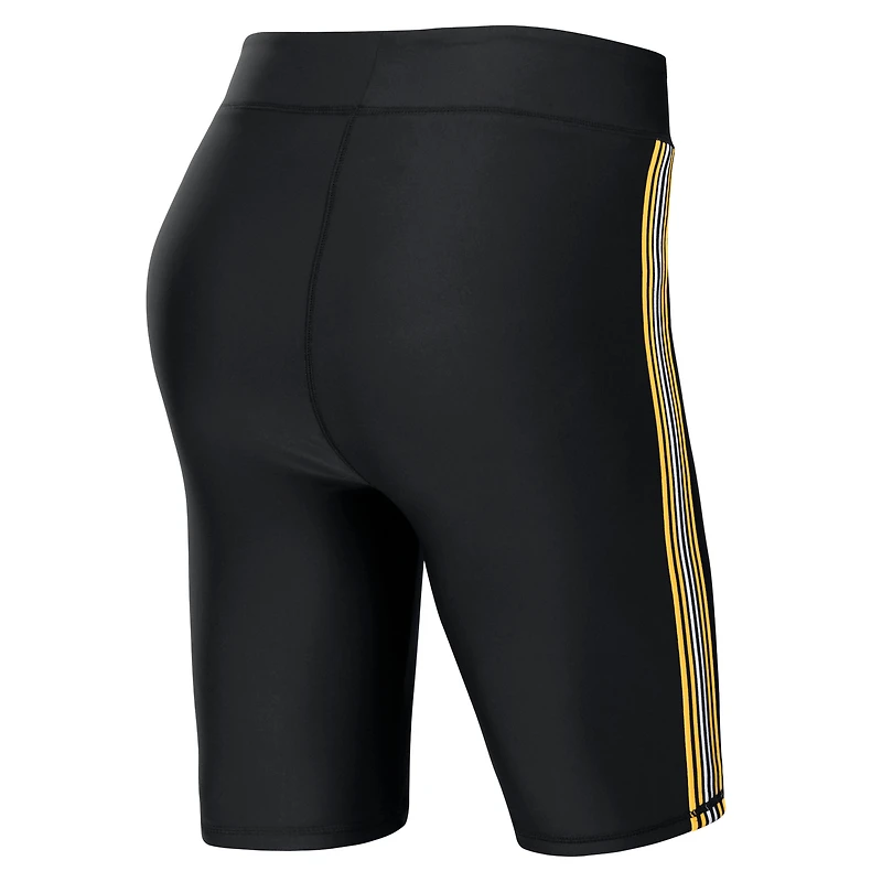 Women's WEAR by Erin Andrews Black Los Angeles Rams Biker Shorts