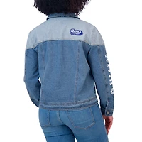 Women's WEAR by Erin Andrews  Los Angeles Rams Full-Button Denim Jacket