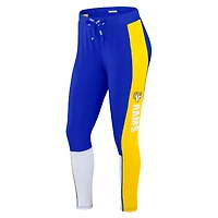 Leggings à blocs de couleurs Royal/Gold Los Angeles Rams pour femme WEAR by Erin Andrews