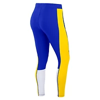 Leggings à blocs de couleurs Royal/Gold Los Angeles Rams pour femme WEAR by Erin Andrews
