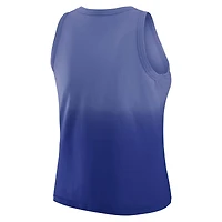 Women's WEAR by Erin Andrews x Gracie Hunt Royal Los Angeles Rams Ombre Tank Top