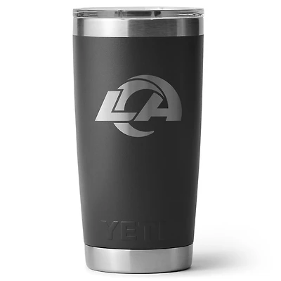 YETI Los Angeles Rams 20oz. Rambler Tumbler with Magslider Lid