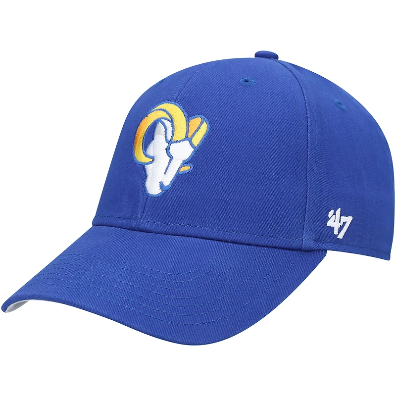 Youth '47 Royal Los Angeles Rams Secondary MVP Adjustable Hat
