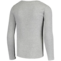 Ensemble de nuit gris avec t-shirt à manches longues et pantalon Los Angeles Rams pour jeune