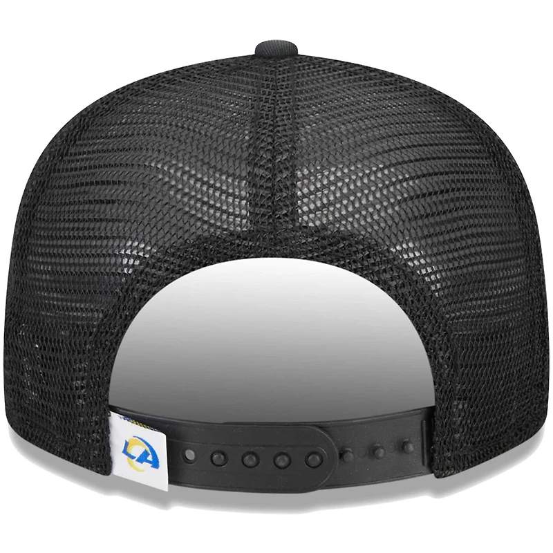 Casquette New Era Camo Los Angeles Rams Main Trucker 9FIFTY Snapback pour jeune