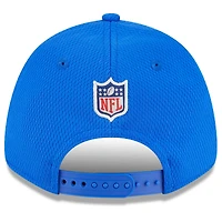 Casquette ajustable 9FORTY New Era Royal Los Angeles Rams 2023 NFL Training Camp pour jeune