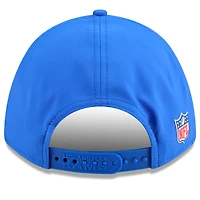 Casquette ajustable 9FORTY New Era Royal Los Angeles Rams 2025 Sideline pour jeune