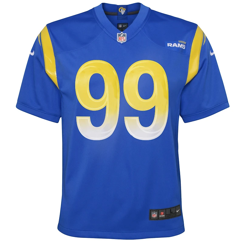 Jeu Nike Aaron Donald Royal Los Angeles Rams pour jeunes - Maillot