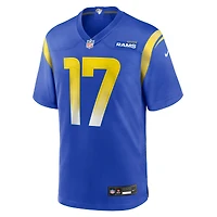 Maillot de match Nike Davante Adams Royal des Los Angeles Rams pour jeune