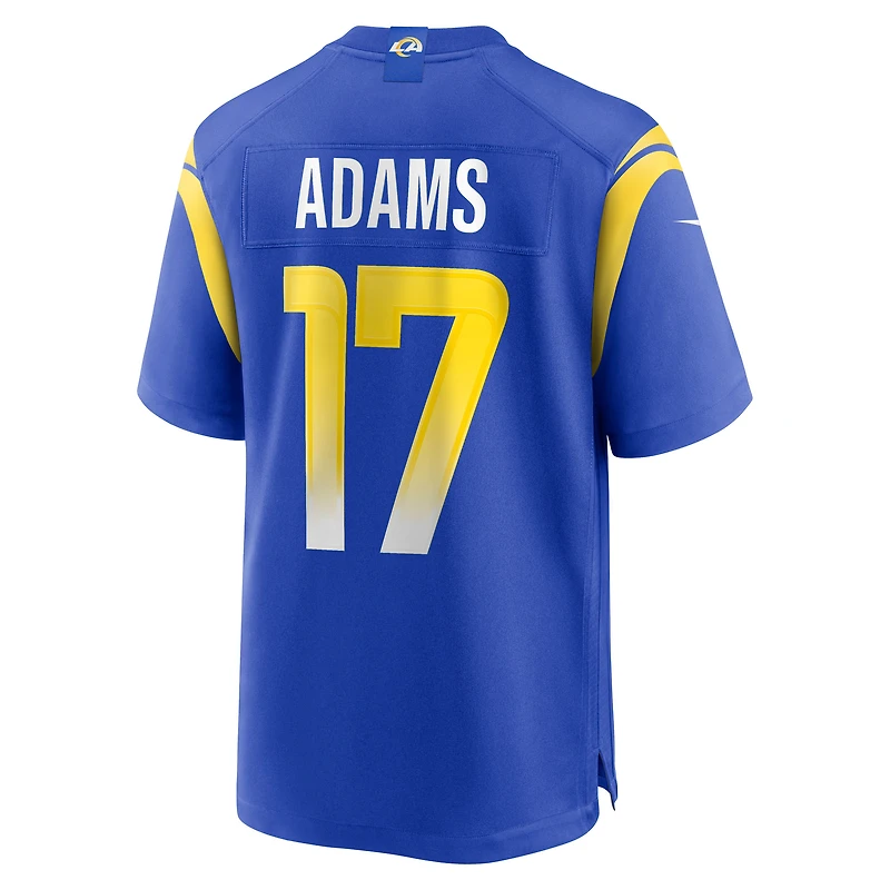 Maillot de match Nike Davante Adams Royal des Los Angeles Rams pour jeune