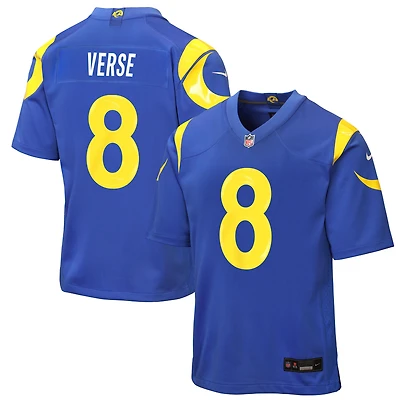Maillot de match Nike Jared Verse Royal des Rams Los Angeles pour jeunes