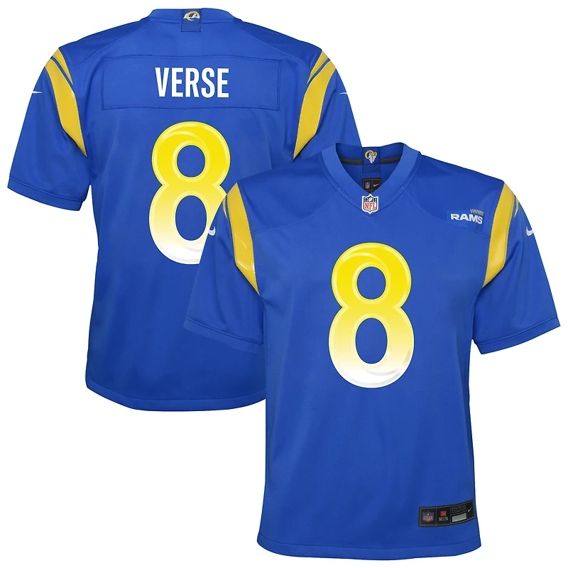 Youth Nike Jared Verse Royal Los Angeles Rams Team Game Jersey