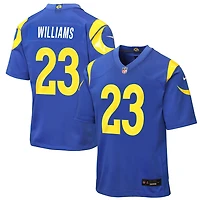 Maillot de match Nike Kyren Williams Royal Los Angeles Rams pour enfant