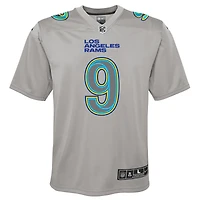 Maillot Atmosphere Los Angeles Rams Nike Matthew Stafford Gris pour Jeunes